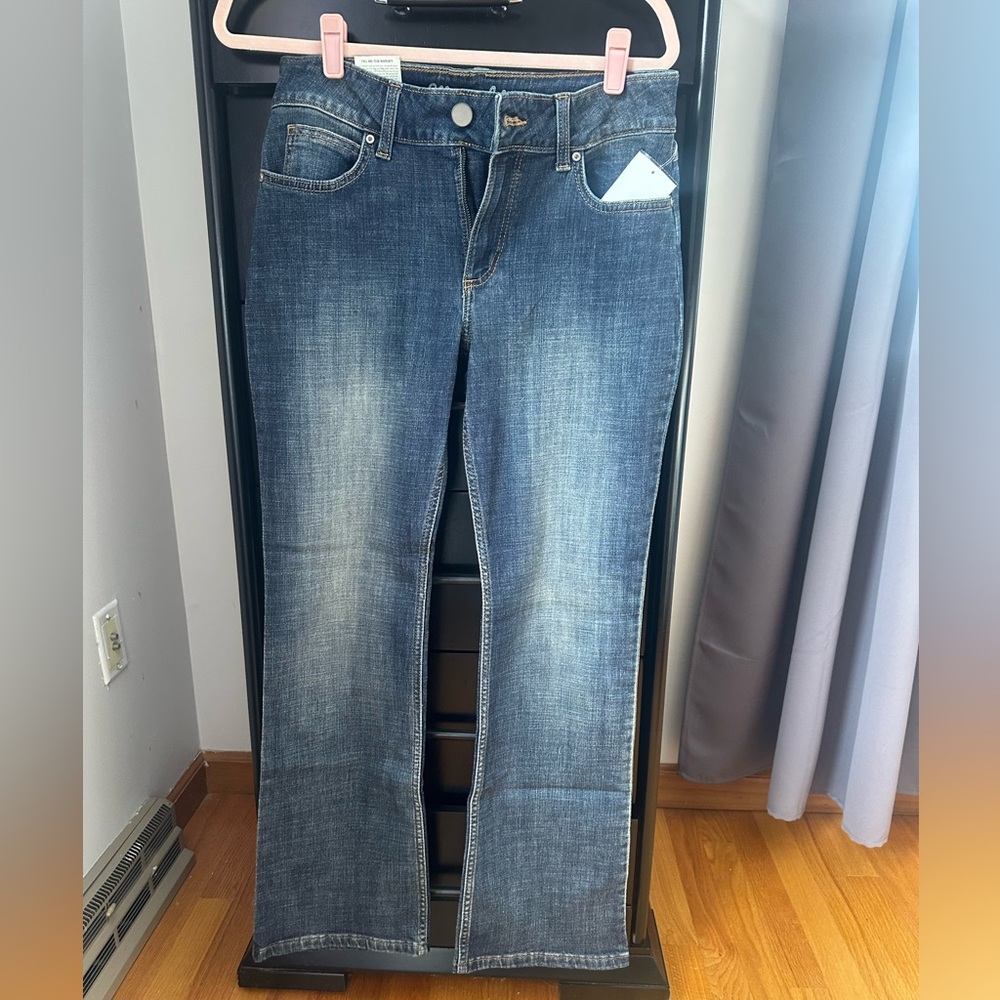 Wrangler Dark Blue Boot Cut Jeans